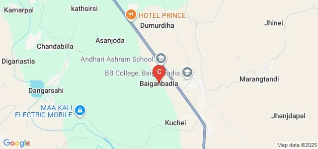Baiganbadia College, Baiganbadia Map