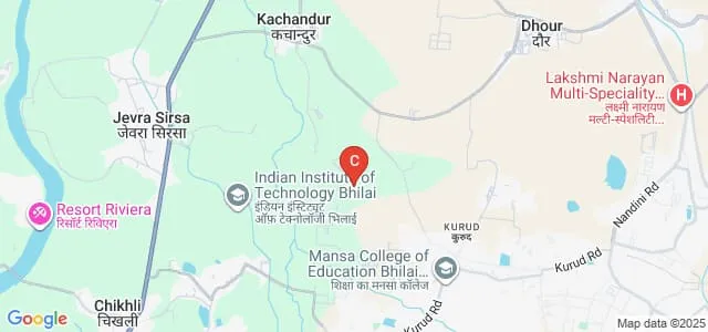 Chandulal Chandrakar Memorial Government Medical College, Durg Map