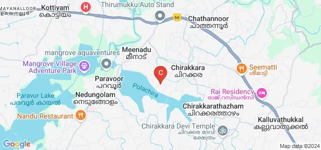 Sankar Institute of Science Technology and Management, Kollam Map