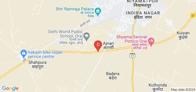 Dayanand Vedic College, Orai Map