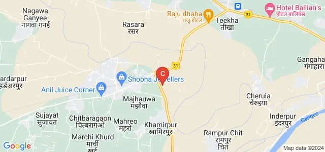 Jamuna Ram Memorial School, Ballia Map