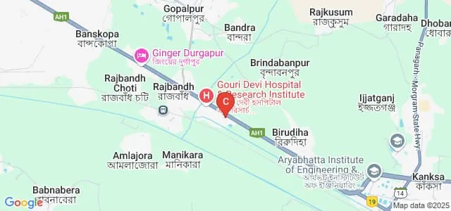 Durgapur Institute of Advanced Technology and Management, Durgapur Map
