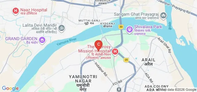 Naini Agricultural Institute, Allahabad Map