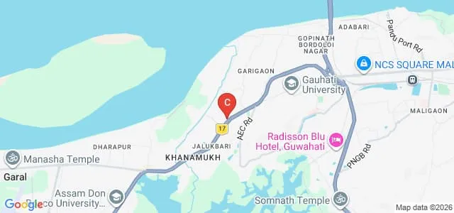 Asom Sikshak Prasikshan Mahabidyalaya, Guwahati Map