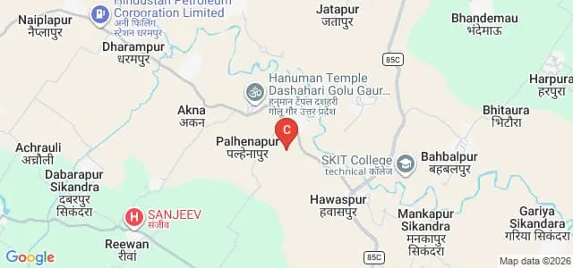 Shri Kashi Mahavidyalaya, Kanpur Map