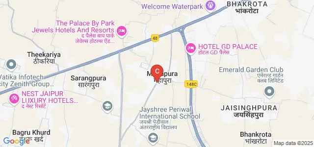 St Xaviers College, Nevta Map