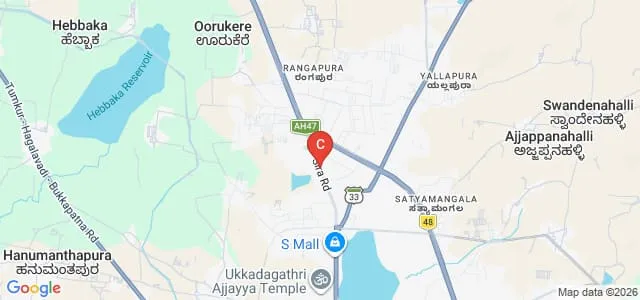 Shridevi Institute of Pharmaceutical Sciences, Tumakuru Map