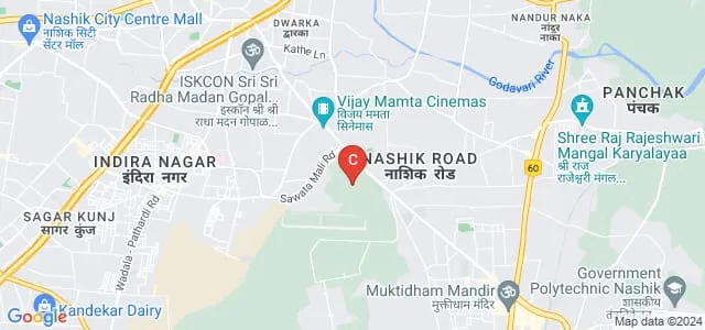 Combat Army Aviation Training School Cats, Nashik Map