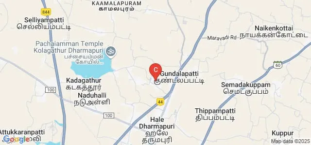Pachamuthu College of Nursing, Dharmapuri Map