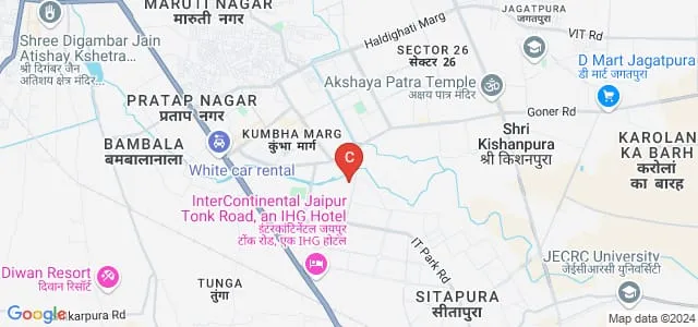 Baldev Ram Mirdha Institute of Technology, Jaipur Map