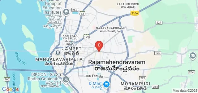 Sai School of Nursing, Rajahmundry Map
