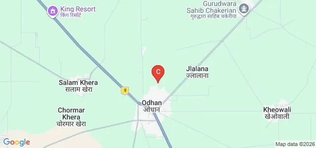 Mata Harki Devi College for Women, Sirsa Map