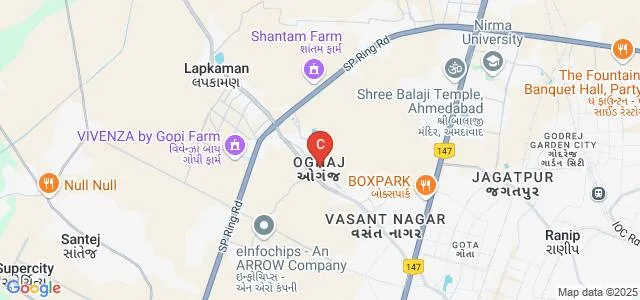 Akar College of Professional Studies, Ahmedabad Map