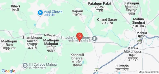 Exalt College of Education, Hajipur Map