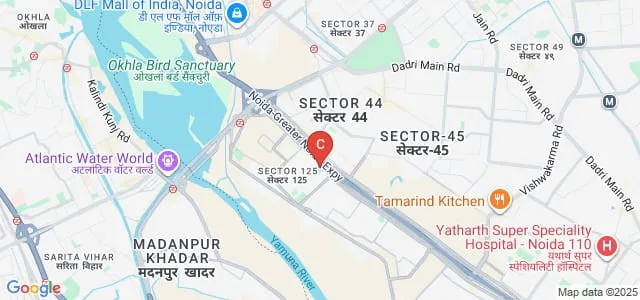 Amity School of Film and Drama, Noida Map