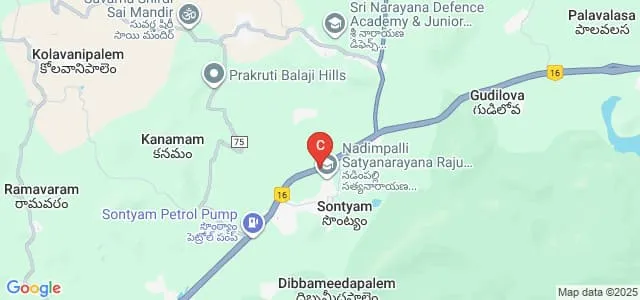 Nadimpalli Satyanarayana Raju Institute of Technology, Visakhapatnam Map
