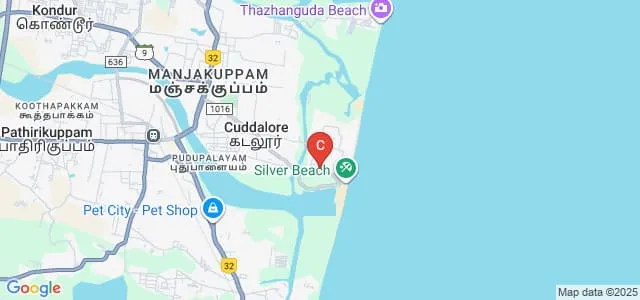 Periyar Arts College, Cuddalore Map