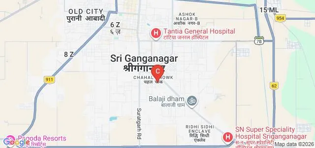 Shri Swami Vivekanand Co-Education College, Sri Ganganagar Map