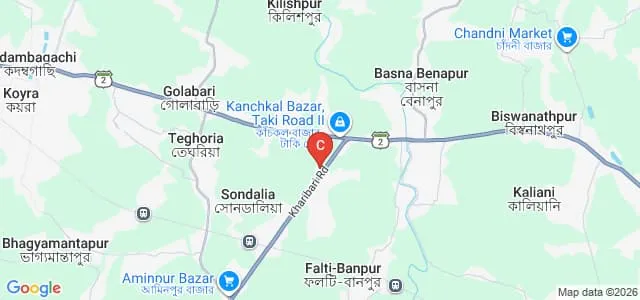 Rizia Bibi Academy of Teacher's Education, North 24 Parganas Map