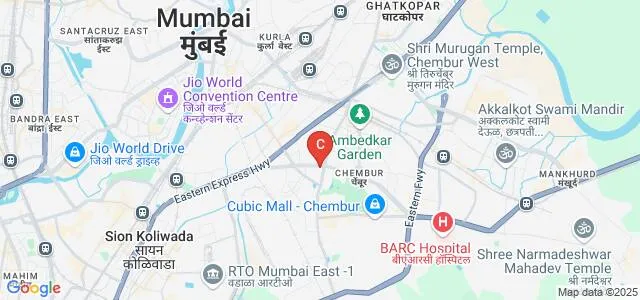 MES's Pillais College of Education and Research, Chembur Map
