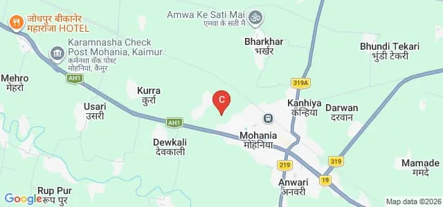 Maharana Pratap College, Kaimur Map