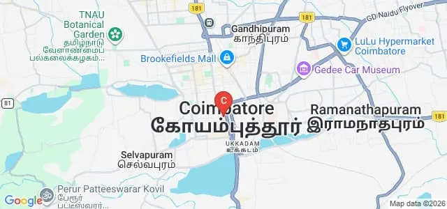 KMCH College of Pharmacy, Coimbatore Map