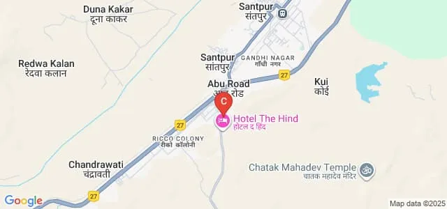 Abu Road Polytechnic College, Abu Road Map
