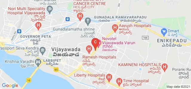 Nova College of Engineering and Technology for Women, Vijayawada Map