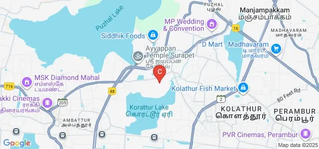 Soka Ikeda College of Arts and Science for Women, Chennai Map