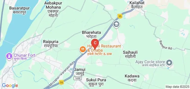 Usha Singh Vidhi Mahavidyalaya, Mirzapur Map