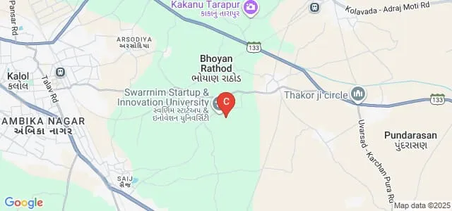 Aarihant Ayurvedic Medical College and Research Institute, Gandhinagar Map