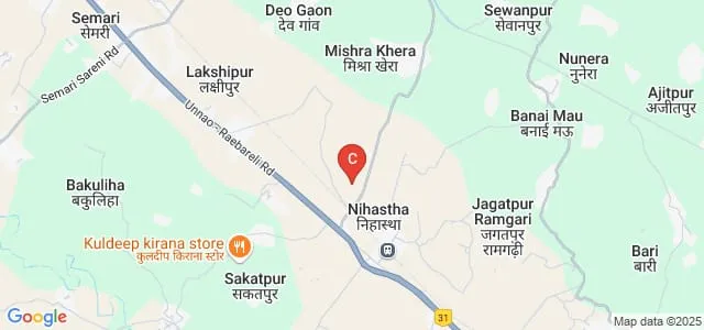 Government Degree College, Raebareli Map