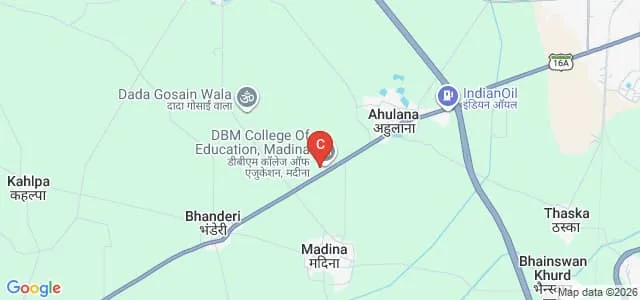 DBM College of Pharmacy, Sonepat Map