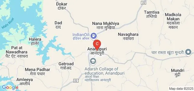 Bai Shabri Mahila Mahavidyalaya, Banswara Map