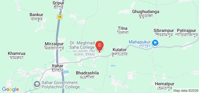 Dr Meghnad Saha College, Uttar Dinajpur Map