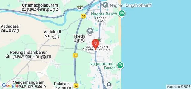 EGS Pillay Polytechnic College, Nagapattinam Map