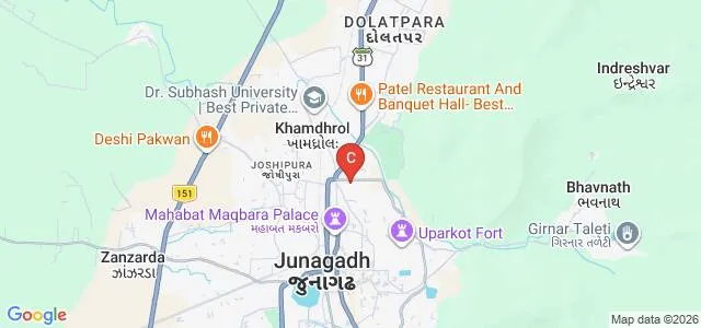 GMERS Medical College, Junagadh Map