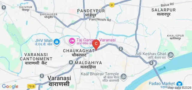 Government Ayurvedic College and Hospital, Varanasi Map
