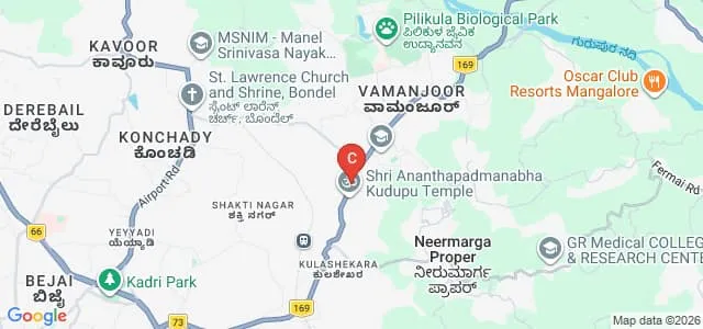 Amar Shanth Para Medical Institute, Mangalore Map