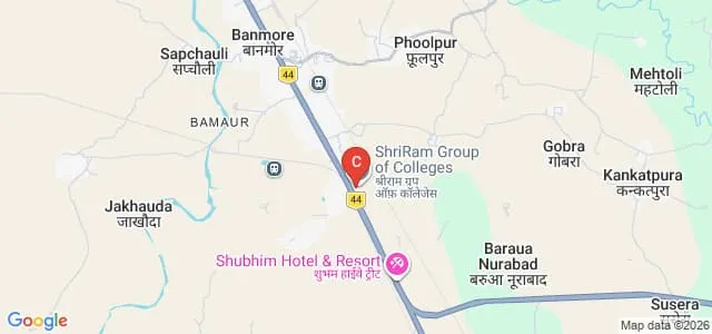 ShriRam College of Pharmacy, Gwalior Map