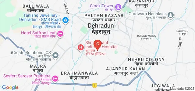 Shri Guru Ram Rai PG College, Dehradun Map