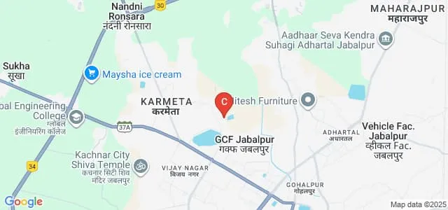 Anushree Homoeopathic Medical College, Jabalpur Map