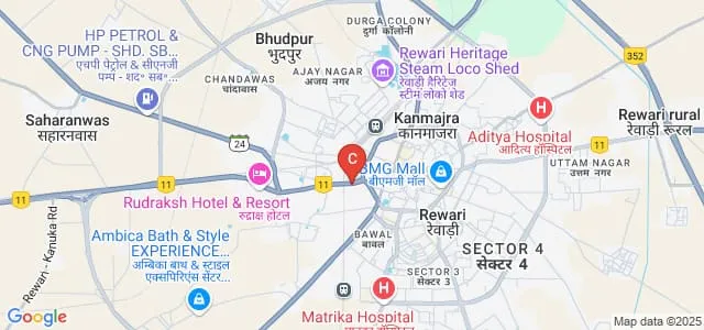 Ahir College, Rewari Map