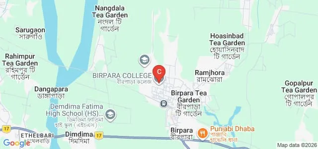 Birpara College, Alipurduar Map