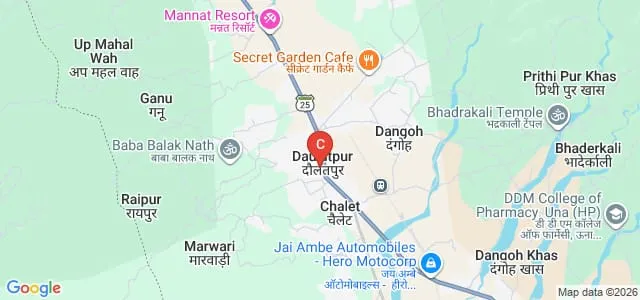Government College, Daulatpur Chowk Map