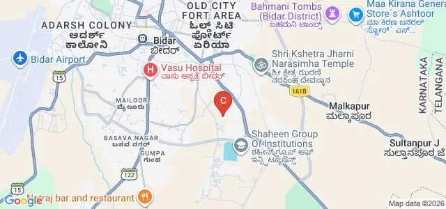 College of Horticulture, Bidar Map