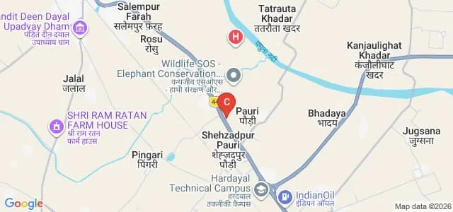Sachdeva Institute of Technology, Mathura Map