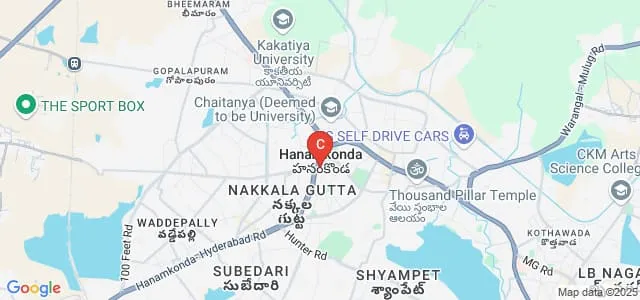 Avinash College of Commerce, Warangal Map