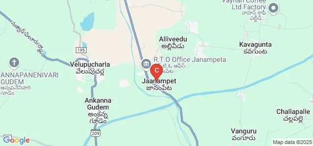 Vijnananilayam Institute of Philosophy and Religion, Eluru Map
