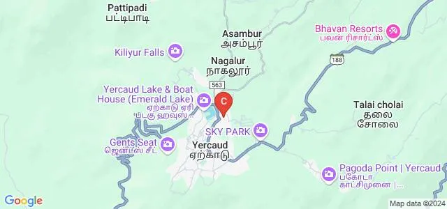 Shevaroys College of Hotel Management and Catering Technology, Salem Map